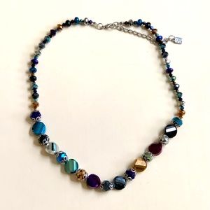 Beautiful jewel tone necklace